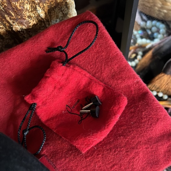 CHRISTIAN LOUBOUTIN SIMPLE SUEDE PUMP CLASSIC SHOES SZ 38.5 Décolleté Camoscio - Picture 8 of 10